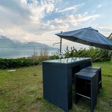 Rooms In Splendid Apartment With Parking-Stunning Lake View Montreux Ngoại thất bức ảnh